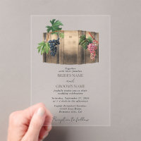 Rustic Wine Barrel Winery Vineyard Wedding