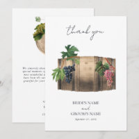 Rustic Wine Barrel Winery Vineyard Wedding