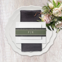 Rustic Winter Berries & Pine Black Wedding