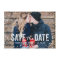 Rustic Winter Save The Date Full Bleed Photo