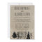 RUSTIC WINTER TREE WEDDING INVITATION