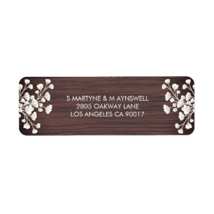 Rustic Wood Babys Breath Gypsophila Wedding