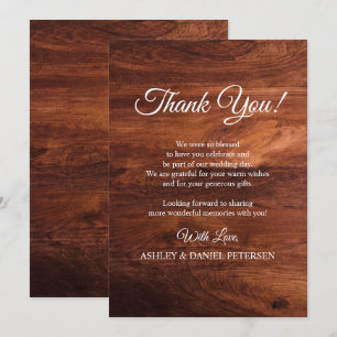 Rustic Wood Barn Grain Wedding Save the Date Cards