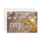 Rustic Wood Barrel and Sunflowers  - RSVP