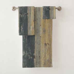 Rustic Wood Cottage Charm Bath Towel Set