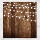 Rustic Wood & Fairy Lights Drop In