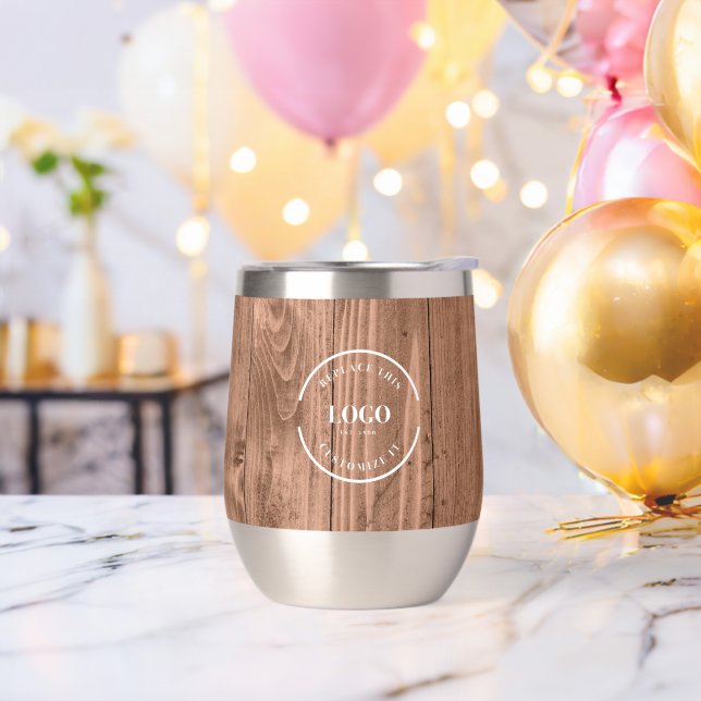 Rustic Wood Grain Branded with logo Website (Bachelor Party)