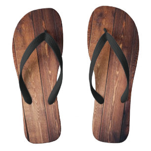 Rustic Wood Jandals