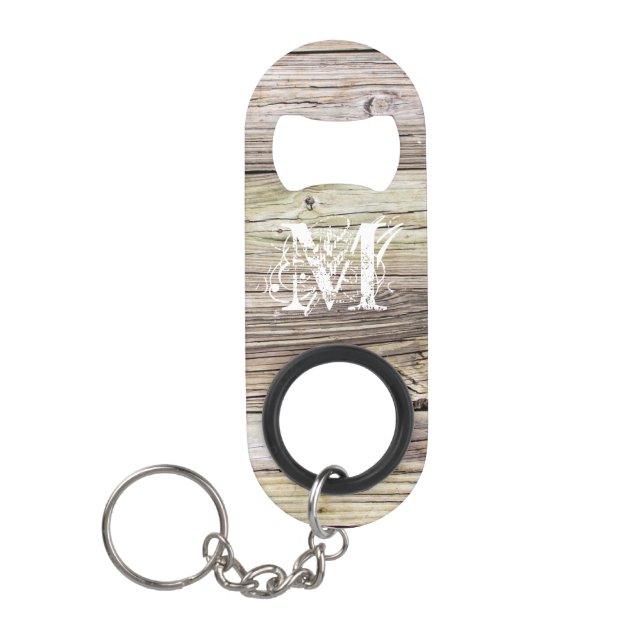 Rustic Wood Monogrammed (Front)