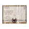 Rustic Wood Save the Date Getting Hitched Postcard