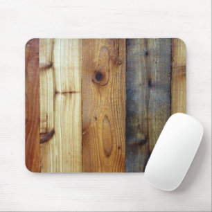 Rustic Wood Siding Photo Mouse Pad