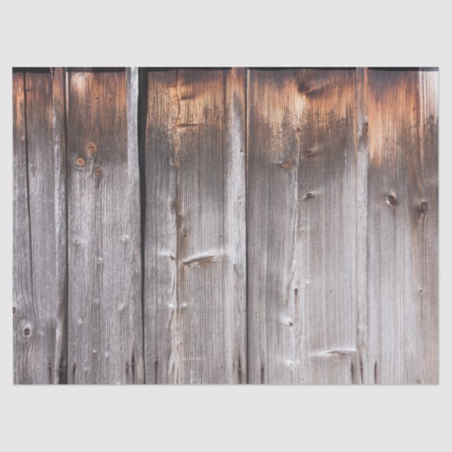 rustic wood tissue paper (Front)