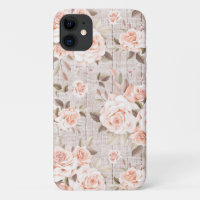 Rustic Wood & Vintage Roses Romantic Shabby Chic