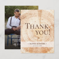 Rustic Wood Wedding Photo