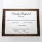 Rustic Wood Wedding Tri-Fold Invitations RSVP