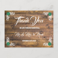 Rustic Wood & Wildflower Wedding