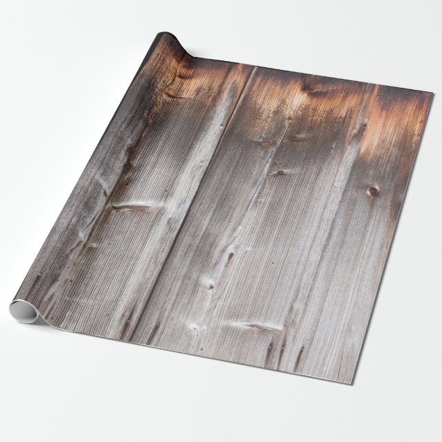rustic wood wrapping paper (Unrolled)