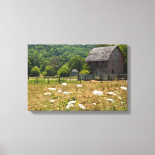 Rustic Wooden Barn Canvas Print