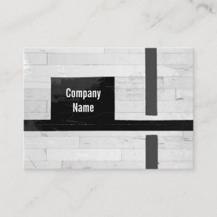 Rustic Wooden Floor Lines and Markings Business Ca Card