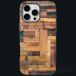 Rustic Wooden Planks Timber Personalised Name iPhone 16 Pro Max Case<br><div class="desc">Rustic Wooden Planks Timber Personalised Name iPhone 16 Pro Max Case.This rustic design features stacked wooden planks with your personalised name. Personalise by editing the text in the text box provided.</div>