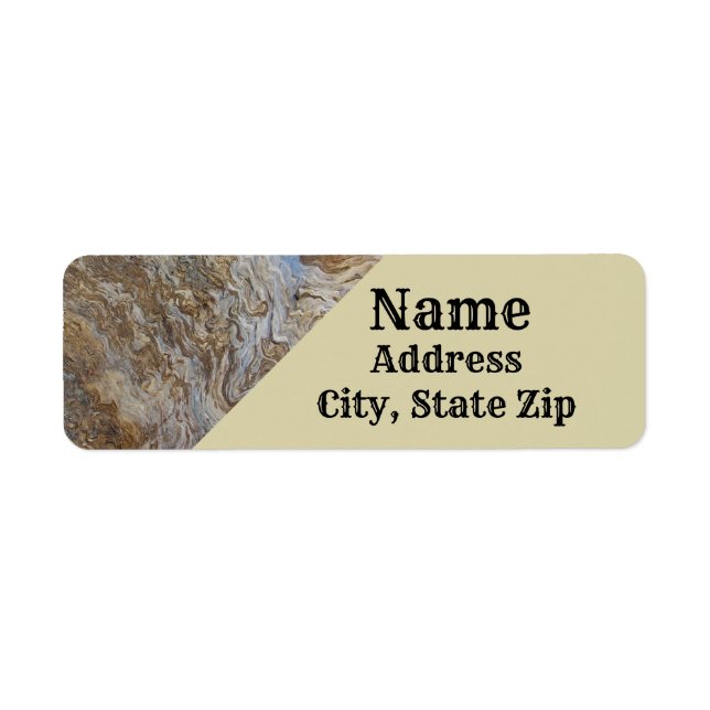 Rustic Woodgrain Pattern Photo Brown Driftwood (Front)