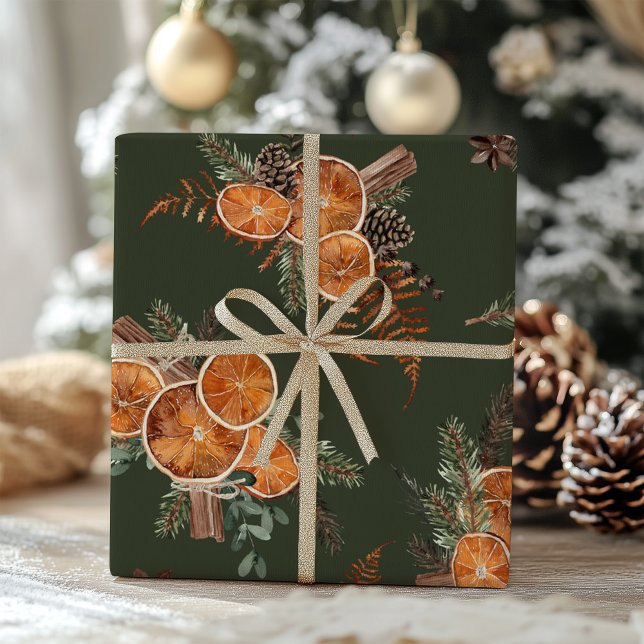Rustic Woodland Christmas Wrapping Paper (Creator Uploaded)