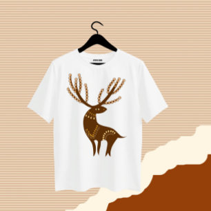 Rustic Woodland Deer  T-Shirt