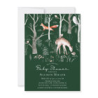 Rustic Woodland Forest Animals Baby Shower  Invita