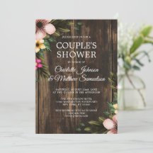 Rustic Woodsy Elegant Country Party Invitation