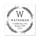 Rustic Wreath Monogram