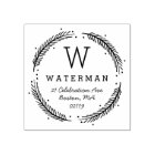 Rustic Wreath Monogram