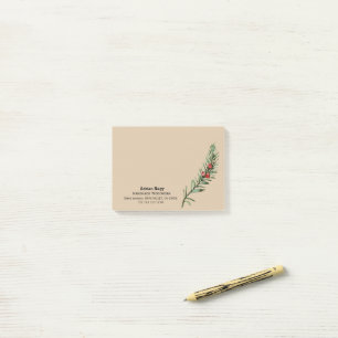 Rustic Yew tree branch Post-it Notes