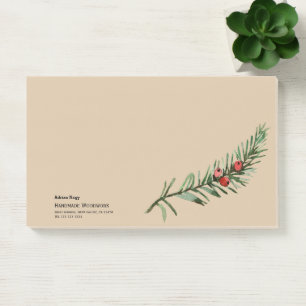 Rustic Yew tree branch Post-it Notes