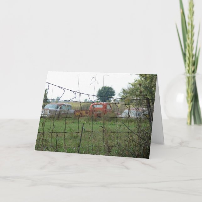 Rusting Away Card (Front)