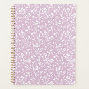 Rustling Blooms Neutral - Warm Lilac Planner