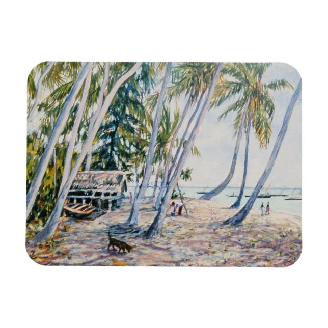 Rustling Palms Zanzibar 2002 Magnet (Horizontal)