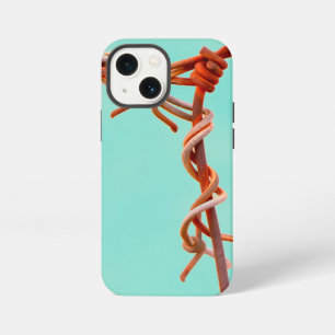 Rusty Barbed Wire Knot iPhone 13 Mini Case