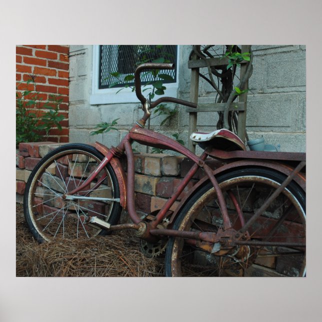 Rusty Bicycle Poster (Front)