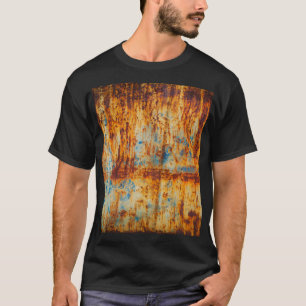 Rusty Blue Metal Texture T-Shirt