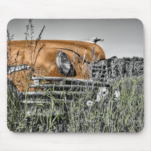 Rusty Car Mouse Pad (Front)