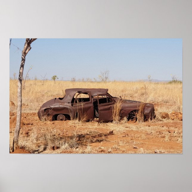Rusty Car Poster (Front)