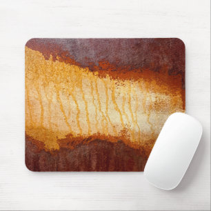 Rusty Corrosion Abstract Design Mouse Pad