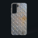 Rusty Diamond Plate Steel Samsung Galaxy Case<br><div class="desc">Rusty Diamond Plate Steel.  Photograph by Travis L. Lagasse of Flowstone Graphics.</div>