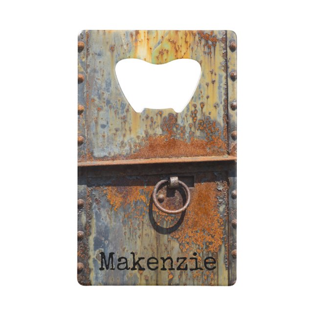 Rusty Door Custom Name (Front)