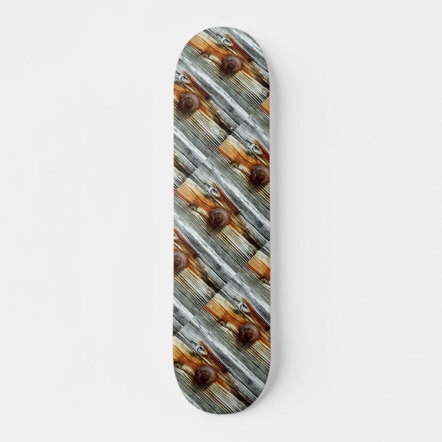 rusty driftwood boards Thunder_Cove Skateboard (Front)