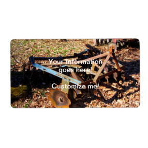 Rusty Farm Field Equipment