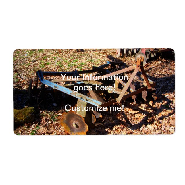 Rusty Farm Field Equipment (Front)