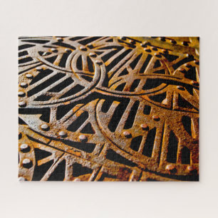 Rusty Grate Jigsaw Puzzle