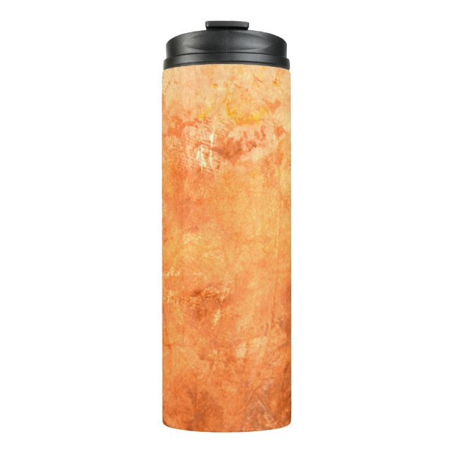 rusty iron plate texturebackgrounds,blank,brown,co thermal tumbler (Front)