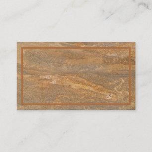 Rusty Marble Textured Business Card